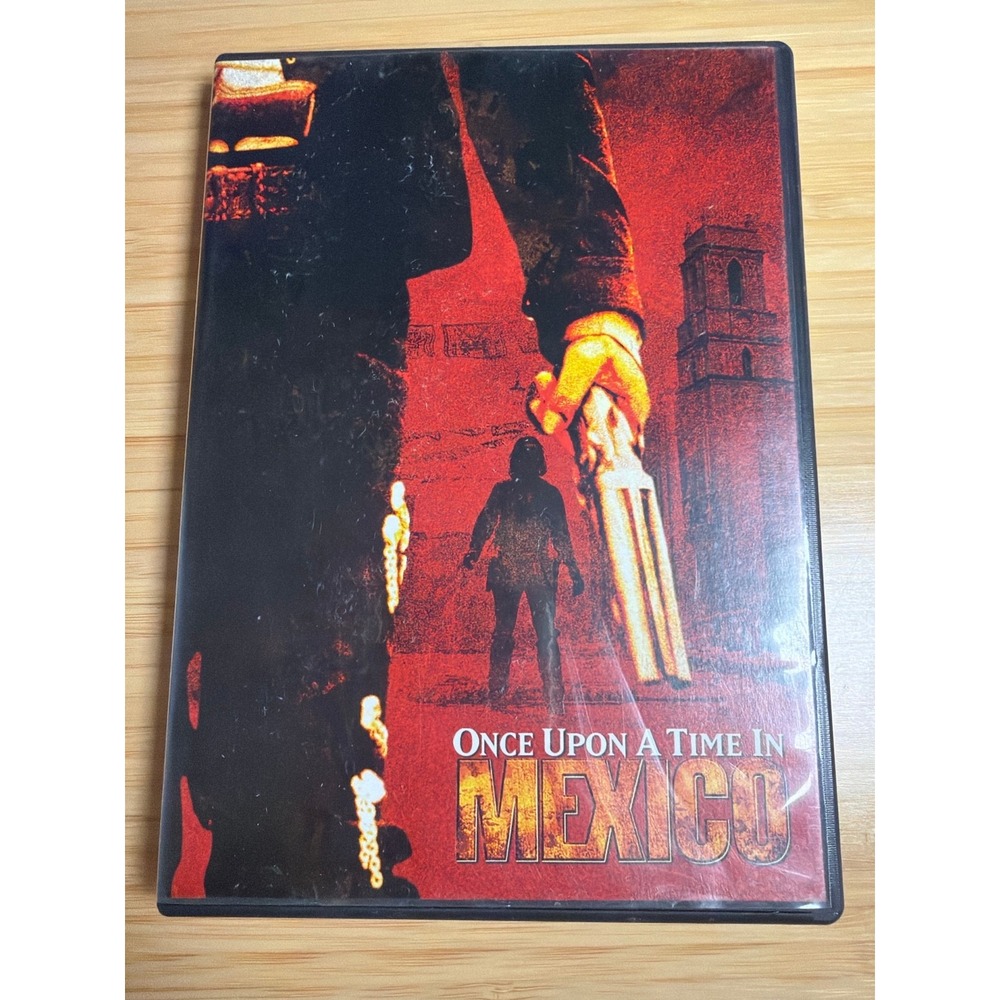 Once Upon a Time in Mexico DVD Antonio Banderas Johnny Depp Salma‎ Hayek